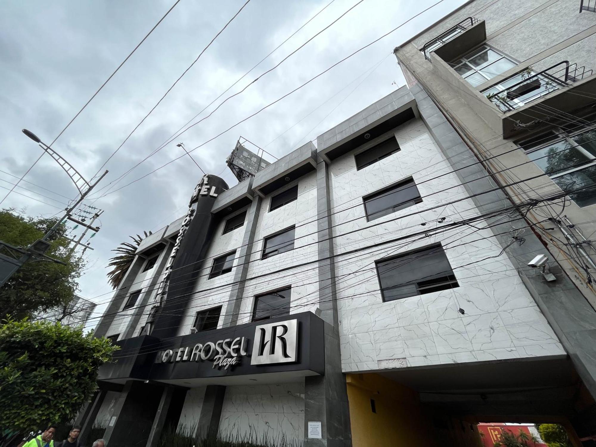 Hotel Rossel Plaza Mexiko-Stadt Exterior foto